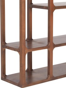 Open Kast Bruin - 90x30x175cm.