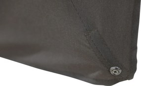 Zweefparasol  2.6x3.5m Desert (incl. voet en hoes) Taupe-naturel-bruin Camello Luna