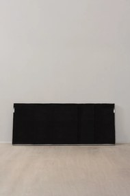 Hoofdbord Buttons Fluweel voor bedden van 135 cm