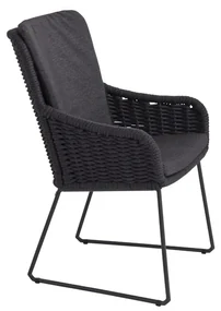 4 Seasons Outdoor Wing tuinset met Basso tafel Ø 130 cm  Tuinset    houtkleur weerbestendig