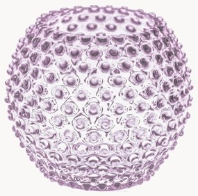 Handgemaakte vaas Hobnail Globe met reliëf