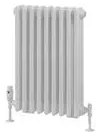 Eastbrook Rivassa 3 koloms radiator 40x60cm staal 734W wit glans