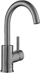 Ben Mandana wastafelkraan draaibaar gunmetal