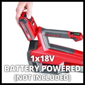 Einhell GP-LB 18/200 Li E-Solo Accu Bladblazer – Brushless – 670 m³/uu