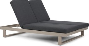 Lifestyle Garden Furniture Massimo Ligbed Met Kussen Loft/carbon Aluminium Taupe