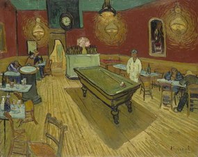 Vincent van Gogh - Kunstdruk The Night Cafe, 1888, (40 x 30 cm)