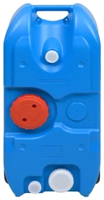 vidaXL Watertank op wielen 40 L blauw