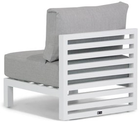 Hoek loungeset 5 personen Aluminium Wit  Santika Furniture Santika Jaya