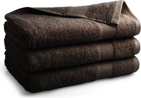 Handdoek Hotel Collectie - 70x140 - 3 stuks - chocoladebruin