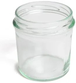 Inmaakpot, glad, deksel apart verkrijgbaar, 340 ml