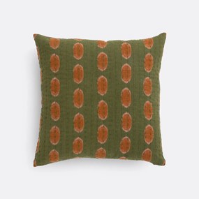 Vierkante kussenhoes, tetra, Ikat print, Asti