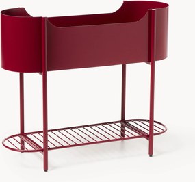 Metalen plantenbak Taru, H 65 cm