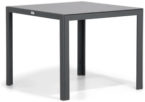 Tuinset 4 personen 90 cm Aluminium/textileen Grijs Presto Ricadi/Mondello