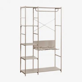 Open Kast Van Ijzer Elviah Moka Bruin - Sklum