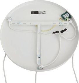 Japandi hanglamp wit met kap organisch 3-lichts - Moonstone