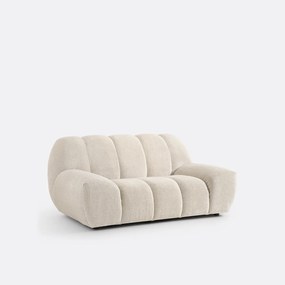 Vintage 2-zitsbank in ribfluweel, Nuria
