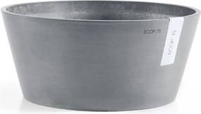 Ecopots Frankfurt 30 - Rond - Blue Grey - Diameter 30,6 x H15,6 cm