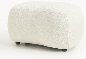Bouclé voetenbank Alba
