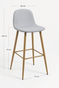 Teok Stoffen Kruk