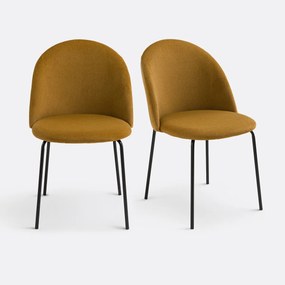 Set van 2 fluwelen stoelen, Nordie