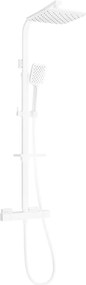 Mexen CQ62 opbouw regendoucheset met thermostatische kraan, wit - 772506295-20