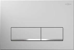 Mexen Fenix 12 spoelknop, mat chroom - 601202