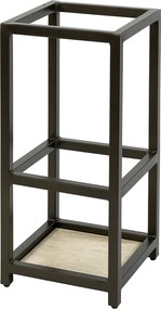 Vierkante Paraplubak Met Brons Frame