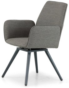 Tuinset 6 personen 220 cm Outdoor textiel Grijs Lifestyle Garden Furniture Andorra/Azzurro