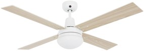 Beacon Quest II Indoor Plafondventilator 122CM Wit (Met Omkeerbare Bladen)