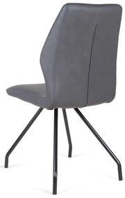 Eetkamerstoel - Apollo - leer Vintage zwart