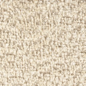 Dutchbone Sen Ronde Poef Beige Boucle Stof