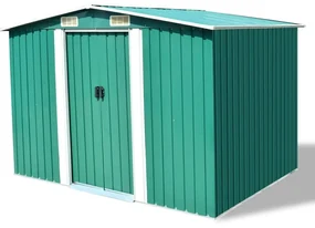 vidaXL Tuinberging 257x205x178 cm metaal groen