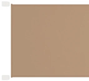 vidaXL Luifel verticaal 200x360 cm oxford stof taupe
