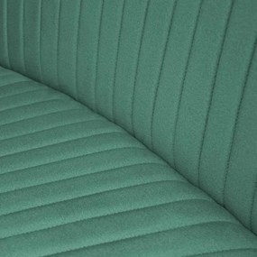 Eetkamerbank - Hengelo - stof Element turquoise 15 - geschikt voor ovale tafel 200 cm