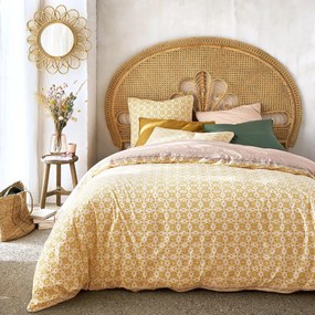 Bedrukte kussensloop Gardenia