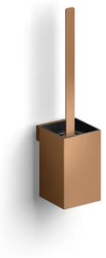 Clou Fold toiletborstelgarnituur - 35.5cm hoog - wandmodel - PVD - geborsteld brons CL/09.04041.83