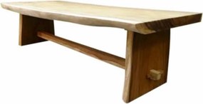 Boomstamtafel 250x90xH77,5 cm - bladdikte 10 cm