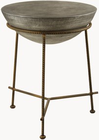 Ronde bijzettafel Compo van beton