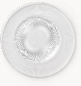 Geribbelde dinerborden Effie, 4-delig