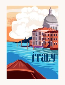 Ilustratie Travel Destination Vector Poster, Rudzhan Nagiev