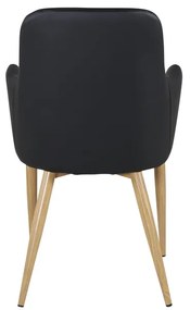 Jörn Eetkamerstoel - Rob - Zwart  - PU-Leer - Jörn