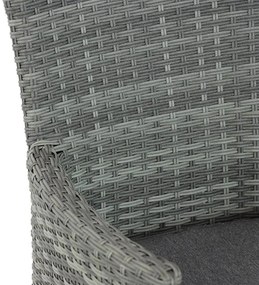 Tuinstoel Wicker Grijs-antraciet Domani Furniture Miami