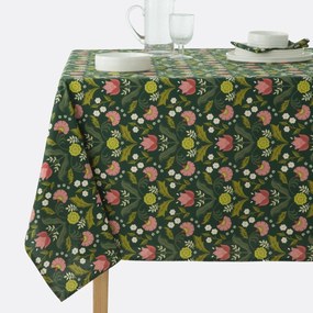 Bedrukt tafelkleed in gewassen katoen, Suzanna