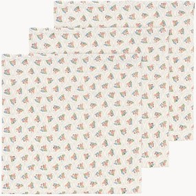 Hydrofiele doeken van biologisch katoen Verona Blues, 3-delig