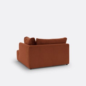 Moduleerbare hoekbank ribfluweel, Monica