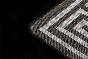 Tapijt HAMPTON Grecos zwart