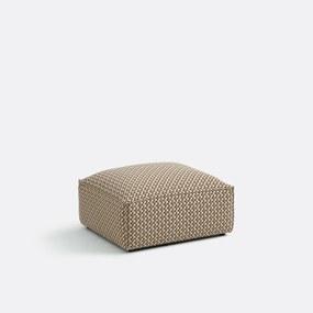 Modulaire poef, jacquard origami, Seven