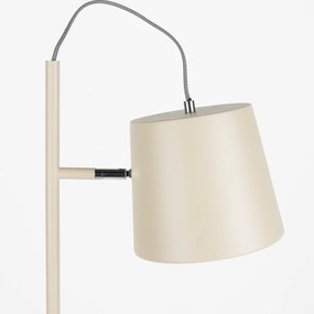 Zuiver Buckle Beige Vloerlamp Van Metaal