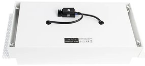 Set van 6 Inbouwspot wit draai- en kantelbaar AR111 Trimless 2-lichts - Oneon