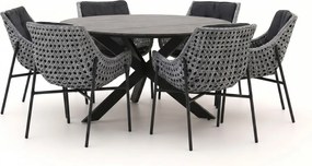 Diningset Manifesto | 6 personen | Tuinset polywood | 7-delig | Kees Smit Tuinmeubelen